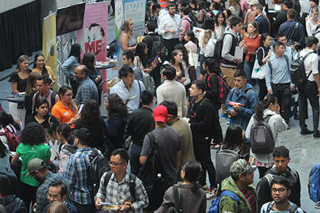 Bus and Econ Career Fair 2019 crowd