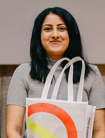 Sharleen Shergill Leadership AUT Edge Award winner