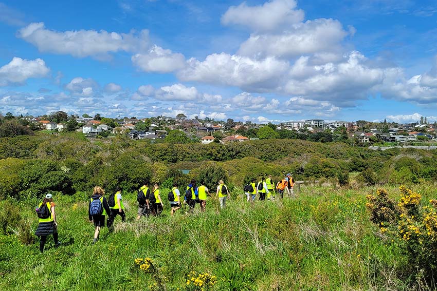 Group hike