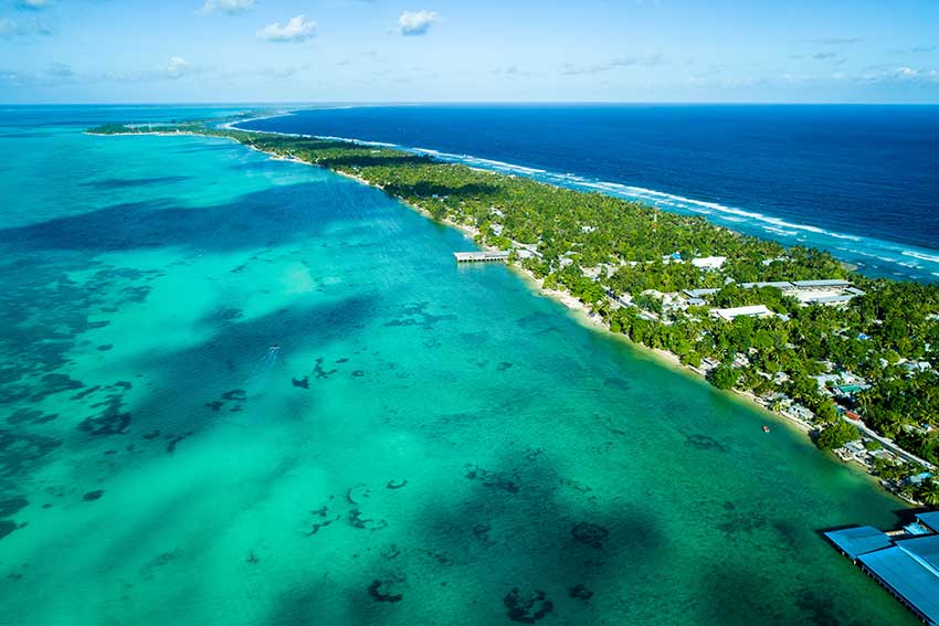 Christmas Island, Kiribati.