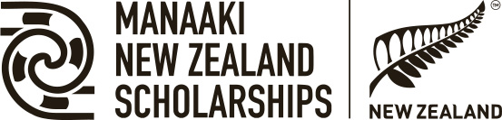 NZ Scholarships Logo BLK HOR