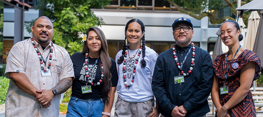 The team who offers support at AUT