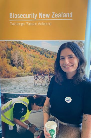 Natalie Pettitt at AUT Science Career Expo