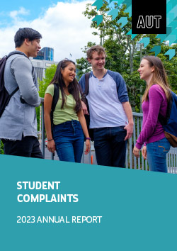 Our student complaints report