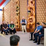 photos from the Eke Tangaroa pōwhiri and celebration