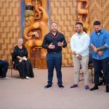 photos from the Eke Tangaroa pōwhiri and celebration