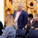 photos from the Eke Tangaroa pōwhiri and celebration